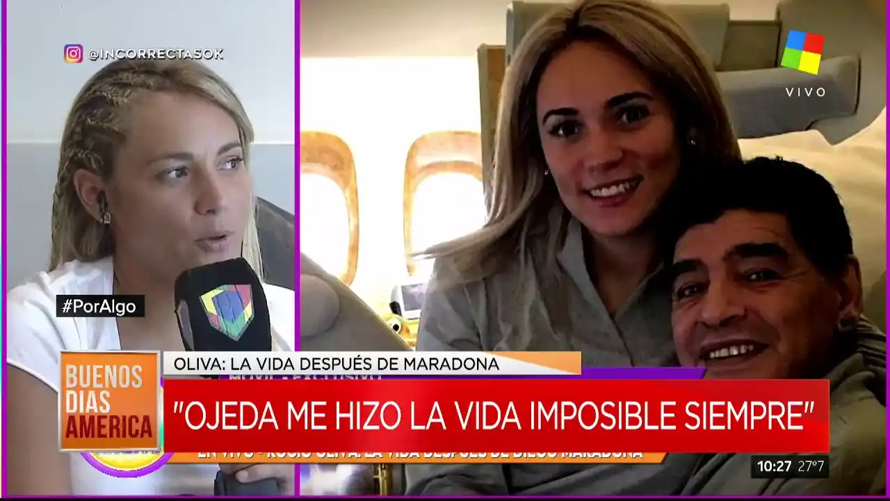 Rocío Oliva: “Ojeda me hizo la vida imposible”