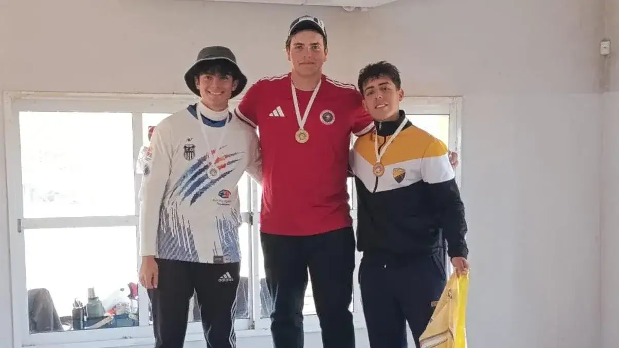 Leo Vivas fue subcampeón en Santo Tomé.