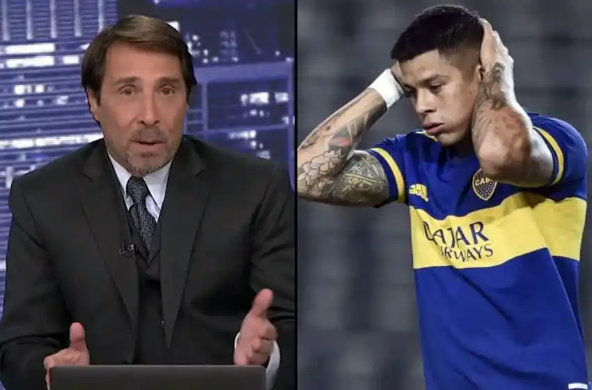 «Rojo, ¿por qué no te retirás del fútbol la p… que te parió?»: el exabrupto de Eduardo Feinmann tras perder una apuesta