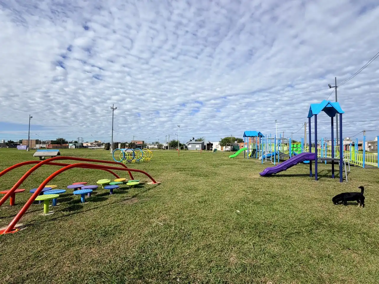 Quedóa habilitada la plaza del barrio 42