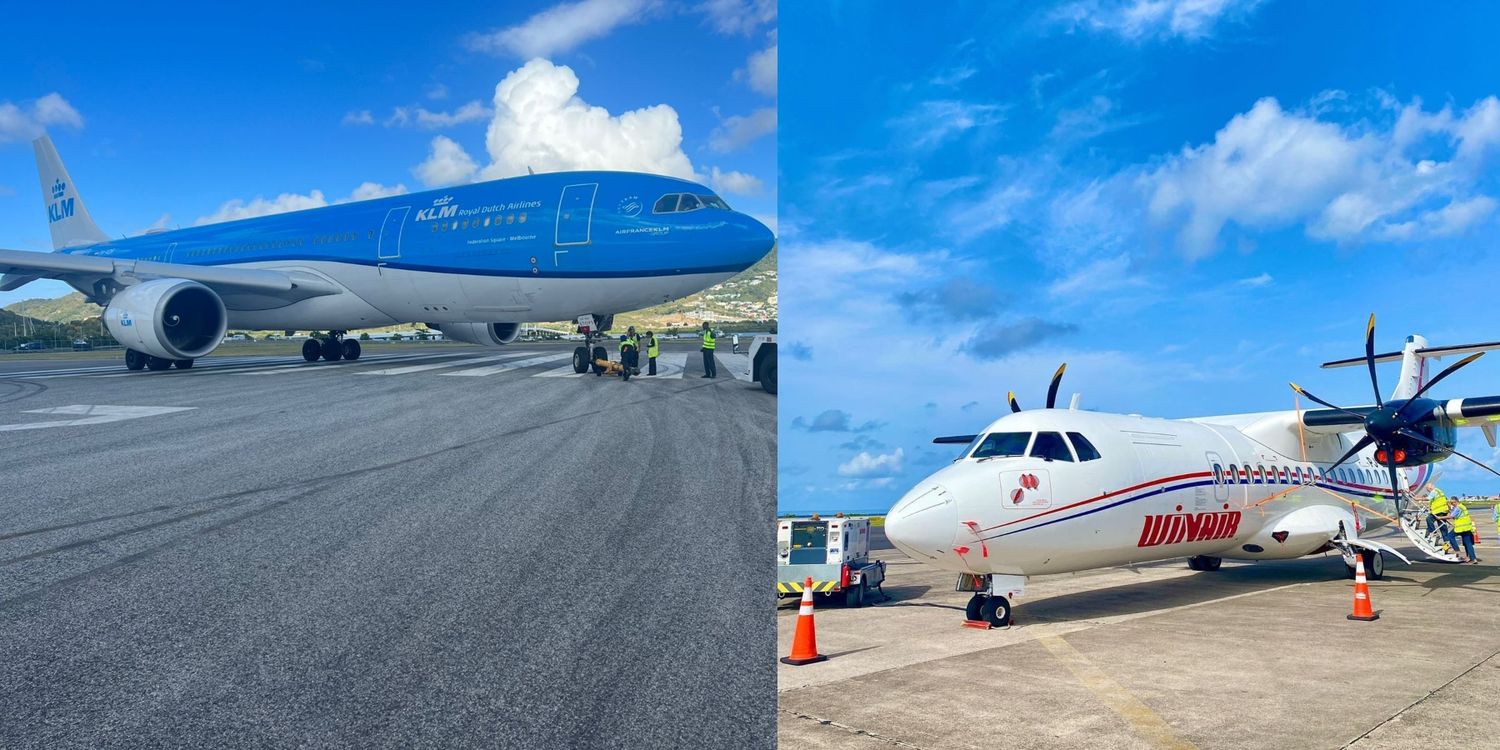 New Codeshare Agreement Connects Europe to the Caribbean via KLM and Winair