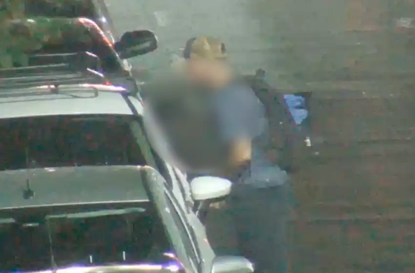 Las cámaras del COM posibilitaron la detención de un sujeto mientras robaba un vehículo