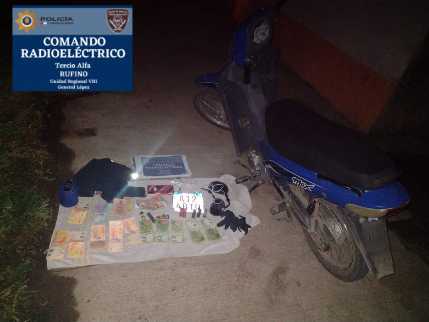 Detenidos en Rufino