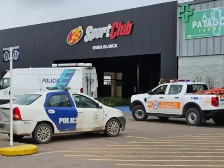 Un hombre falleció en un gimnasio de Bahía Blanca.