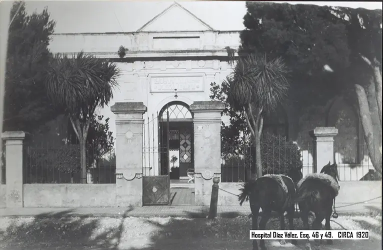 Díaz Vélez, el primer hospital que hubo en Necochea