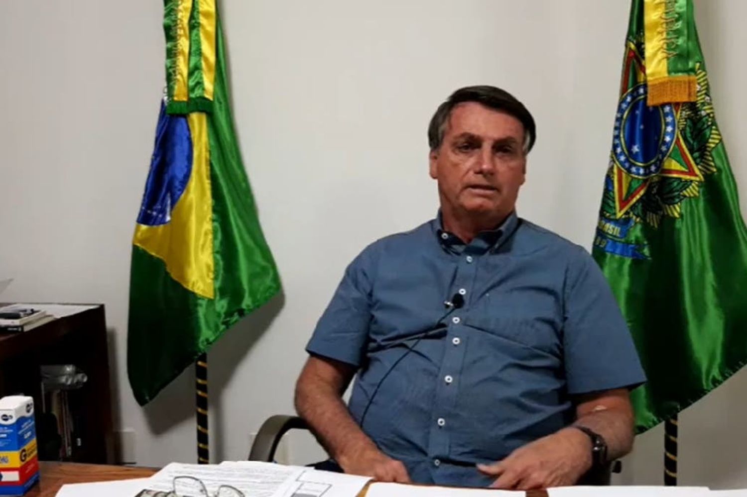 Bolsonaro da positivo a un segundo examen de Covid-19
