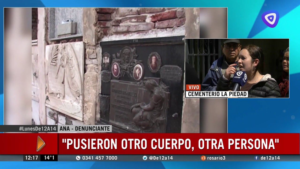 Rosario: redujeron los restos de una mujer sin la autorización de la familia
