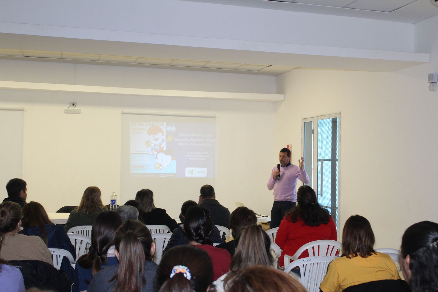 Se realizó una capacitación para la Campaña Nacional de Vacunación