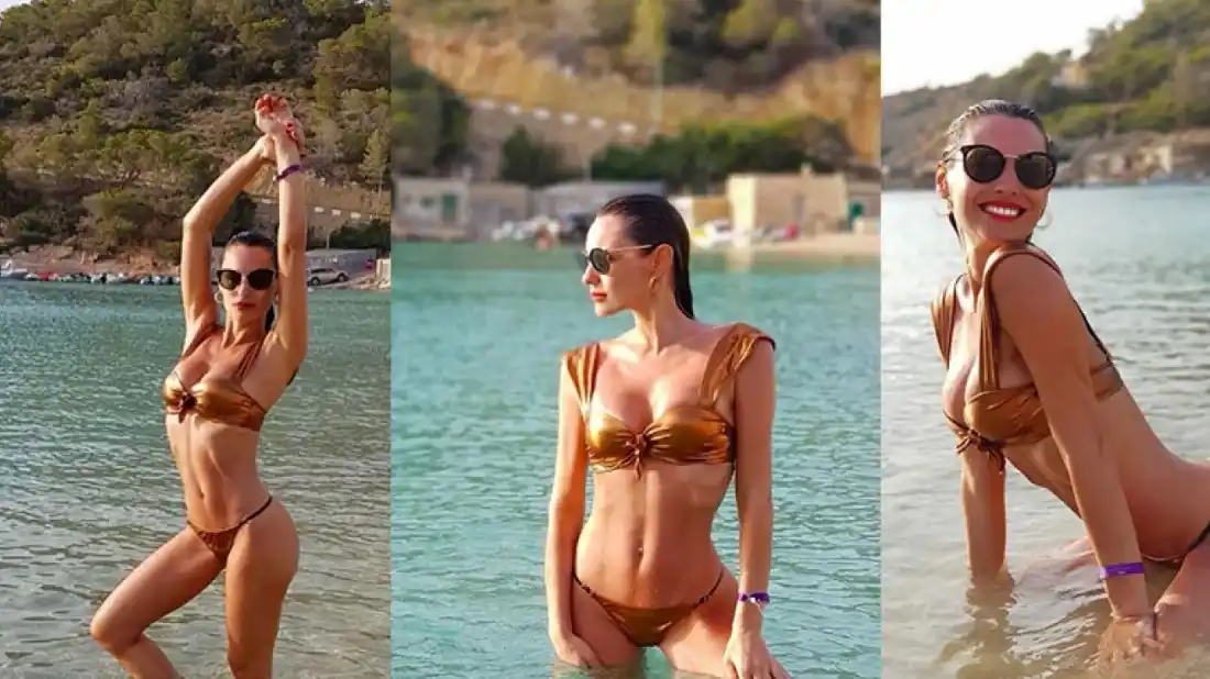 Pampita sigue infartando en las redes sociales con sus fotos desde el Caribe