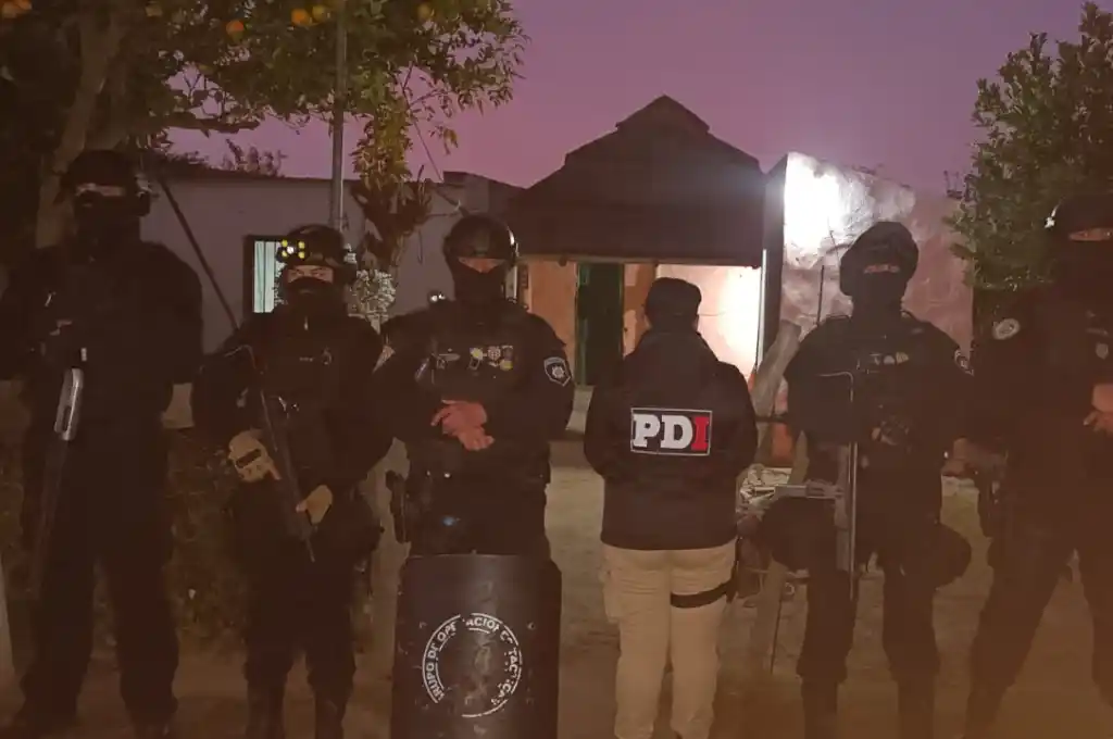 El allanamiento se realizó en calle Paiki al 600 de la ciudad de San Javier.