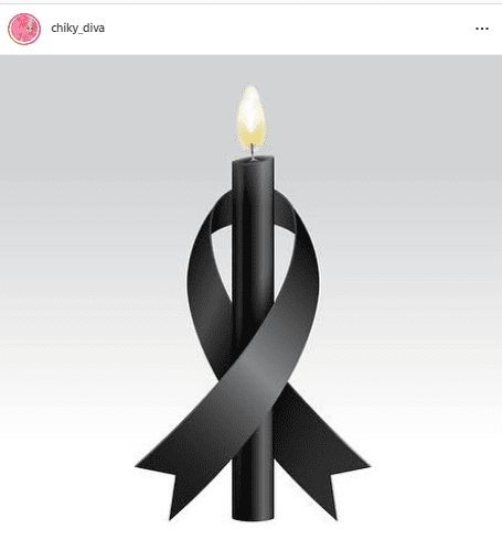 La publicación en la cuenta de la Chiky Lorens que prendió las alarmas. Foto Instagram