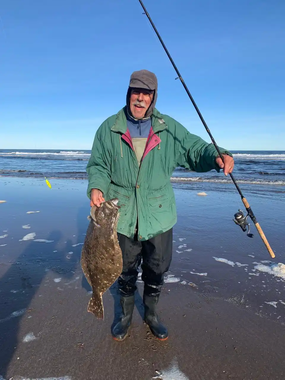 Subiatebere y una buena pesca en Claromecó (Video)
