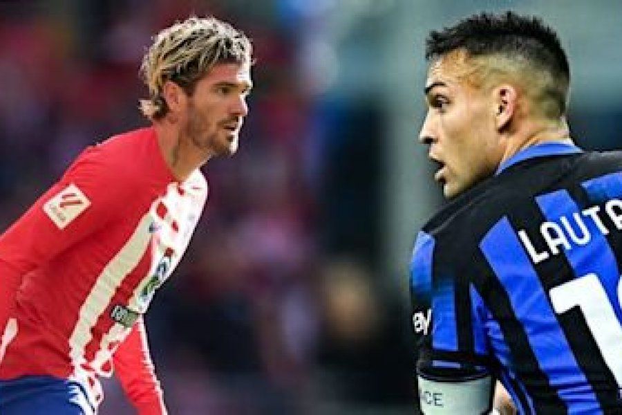 Inter-Atlético de Madrid con argentinos por la Champions Legaue