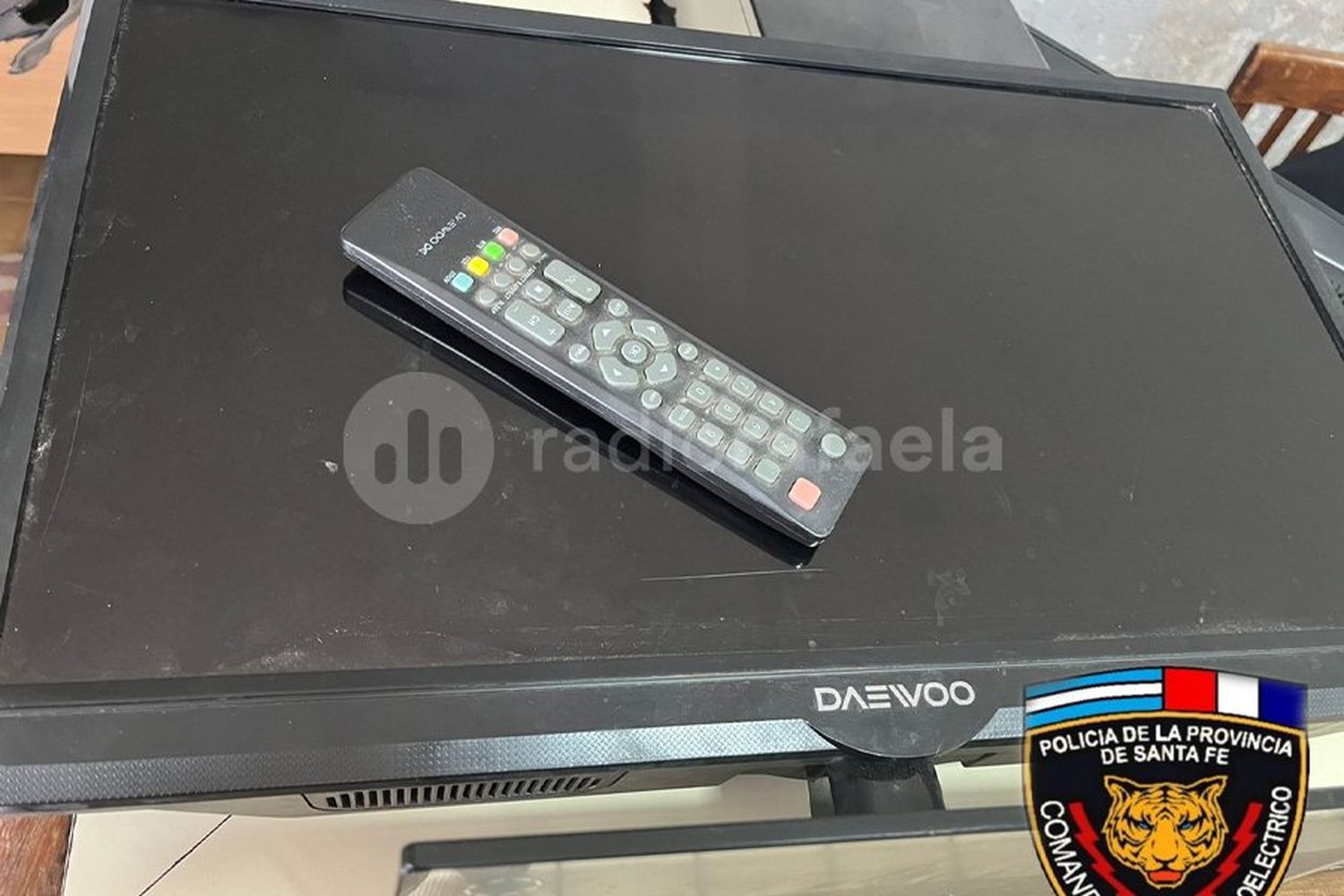 Robó un televisor, se dio a la fuga, pero lo siguieron desde las cámaras de seguridad