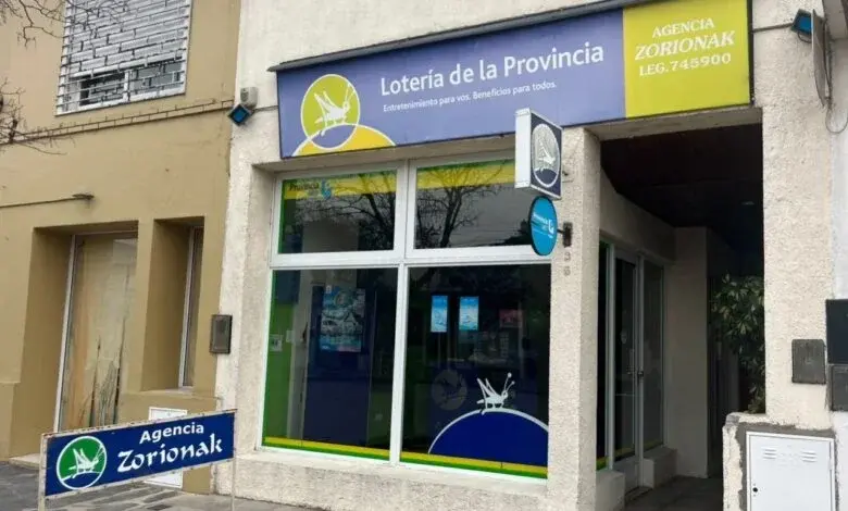 El ticket se vendió en la Agencia Zorionak, en Laprida