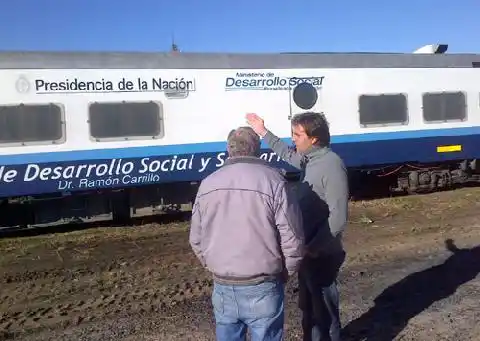 El Tren Sanitario llega a Luján