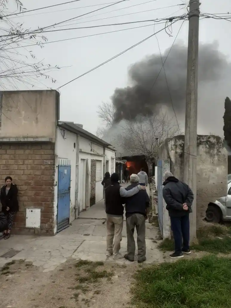 Un incendio provocó cuantiosos daños