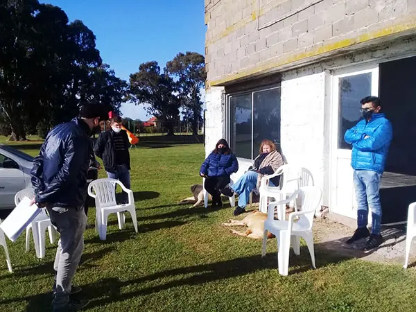 Evalúan realizar mejoras en el Club Sportivo Ochandio