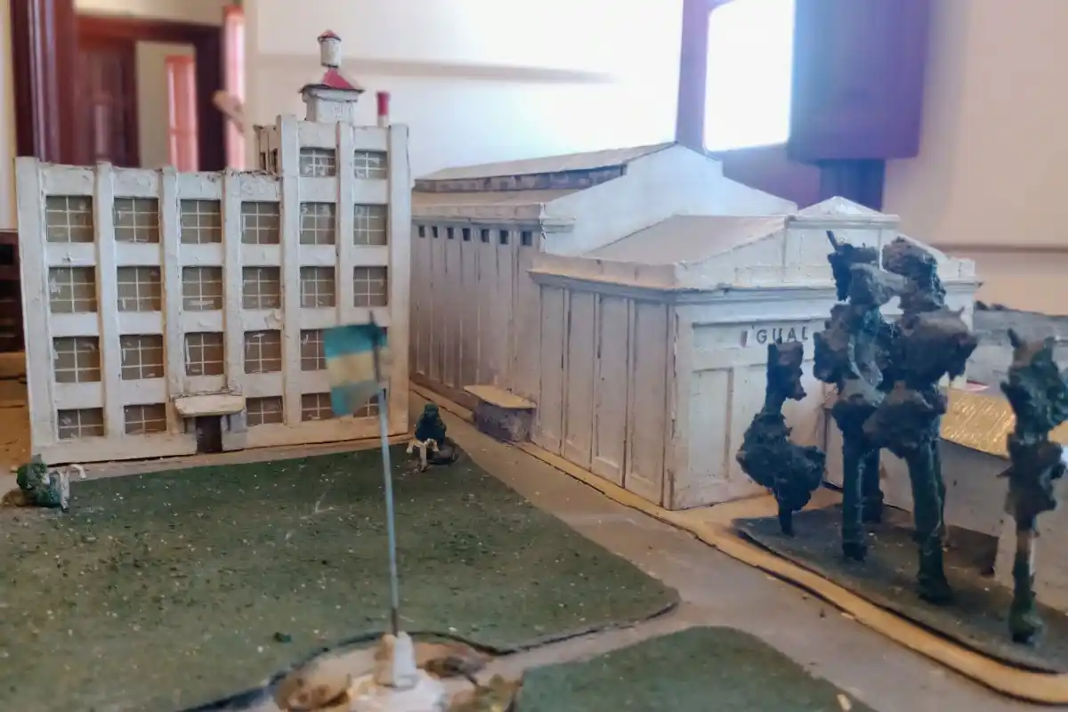 Presentarán una antigua maqueta restaurada del Frigorífico Gualeguaychú