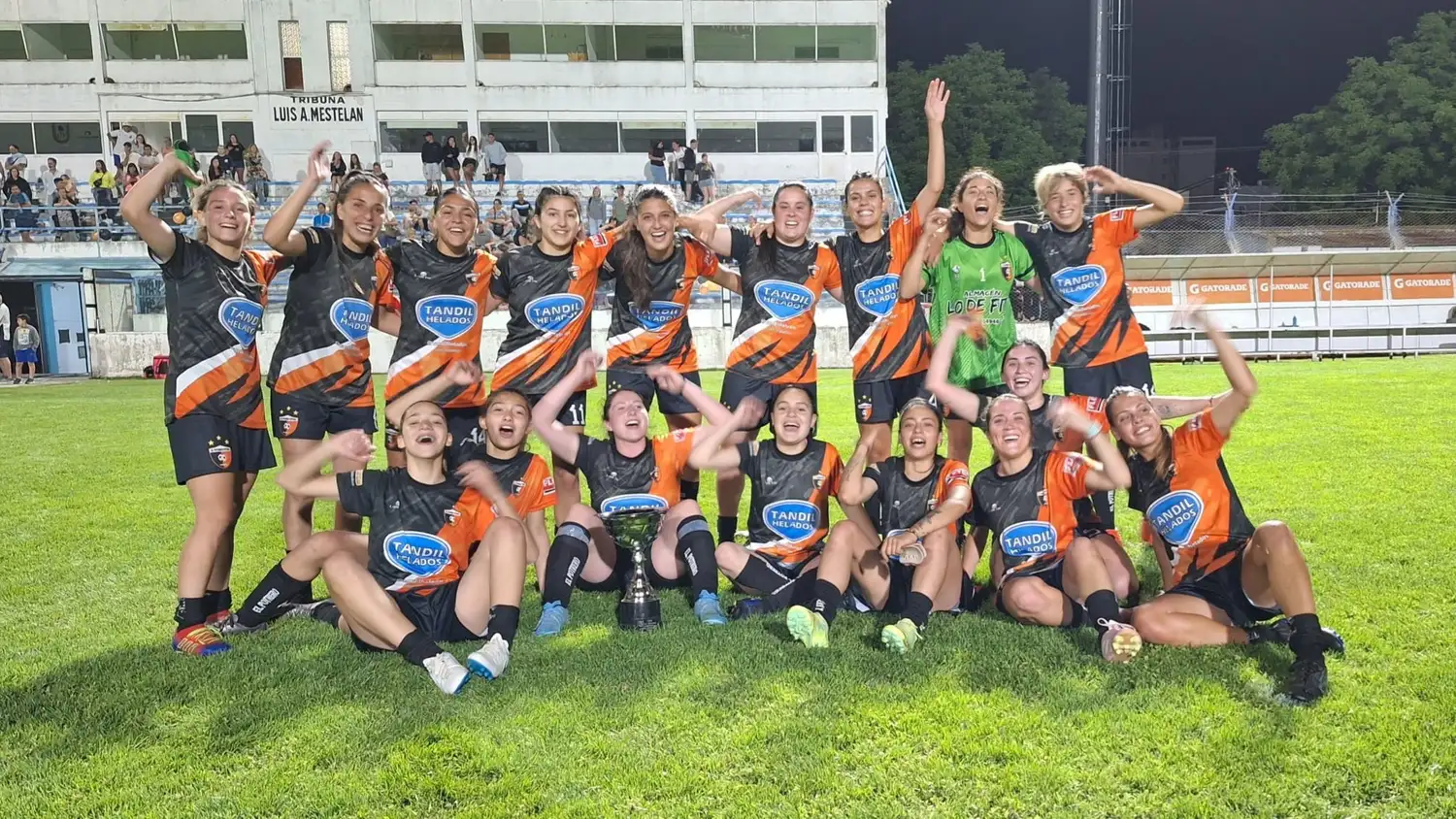 FOTO LIGA TANDILENSE DE FÚTBOL El Potrero festejó en el San Martín.