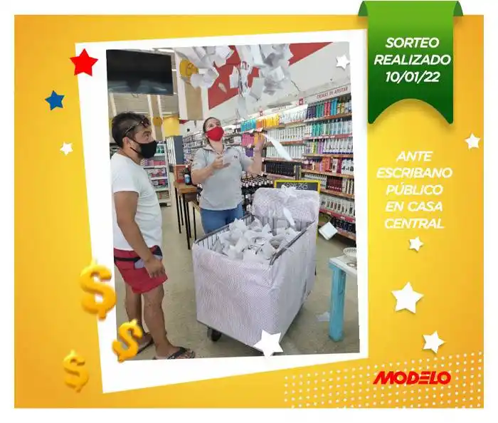La promo FIN DE A�O REGALADO 2021 de Supermercados  Modelo tiene GANADOR:
