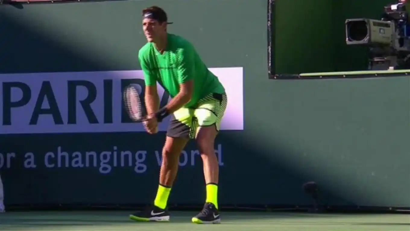 Indian Wells: Del Potro se impuso en el duelo argentino