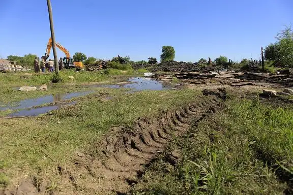 Comienzan la “cicatrización” del terreno que ocupaba el asentamiento desmantelado