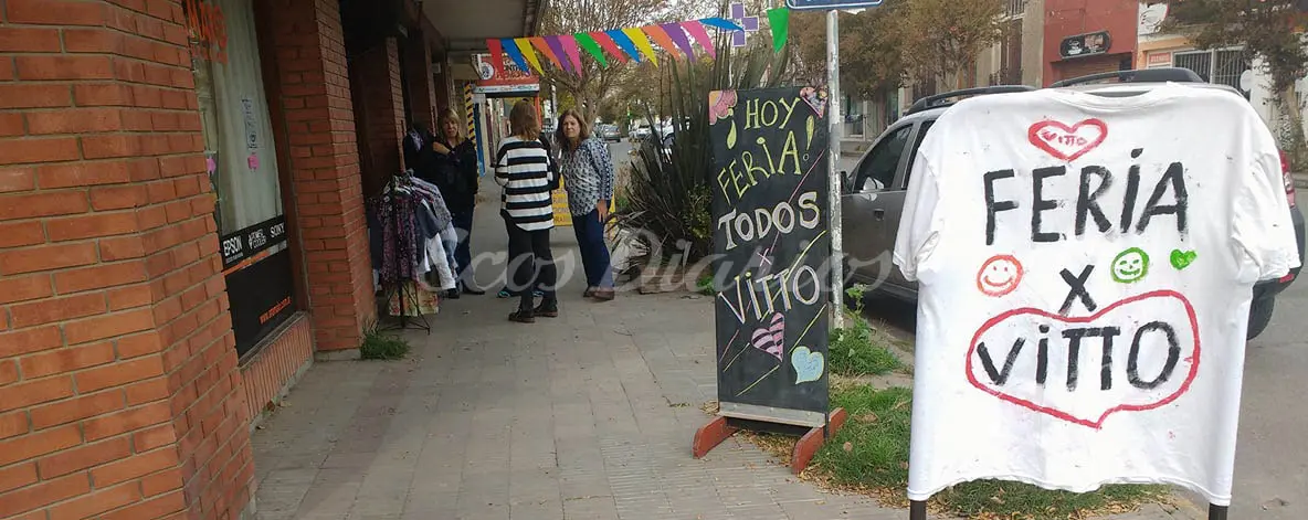 La feria por Vitto tuvo un buen número de ventas