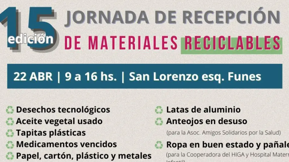 Jornada solidaria y ambiental en la Facultad de Económicas: "Cada desecho tiene su circuito"
