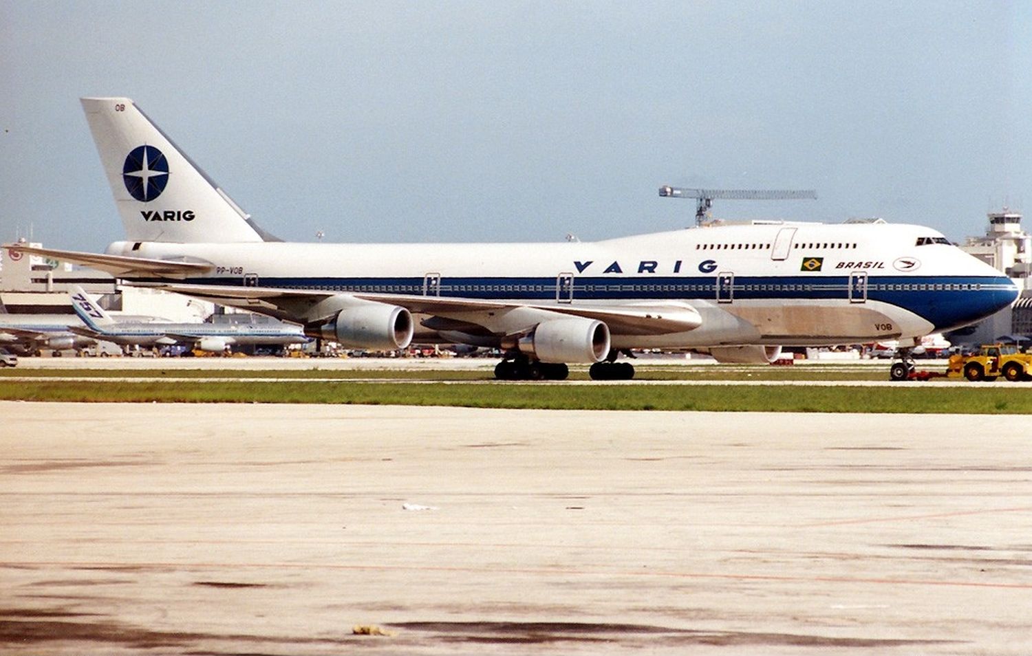 #TBT: Varig flights between Rio de Janeiro, Lima, Los Angeles and Tokyo in 1987