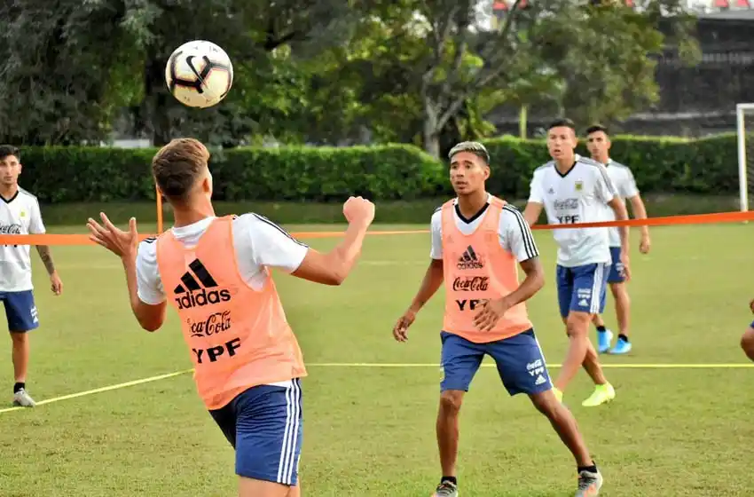 La Selección Sub-23 se entrenó por primera vez en Colombia
