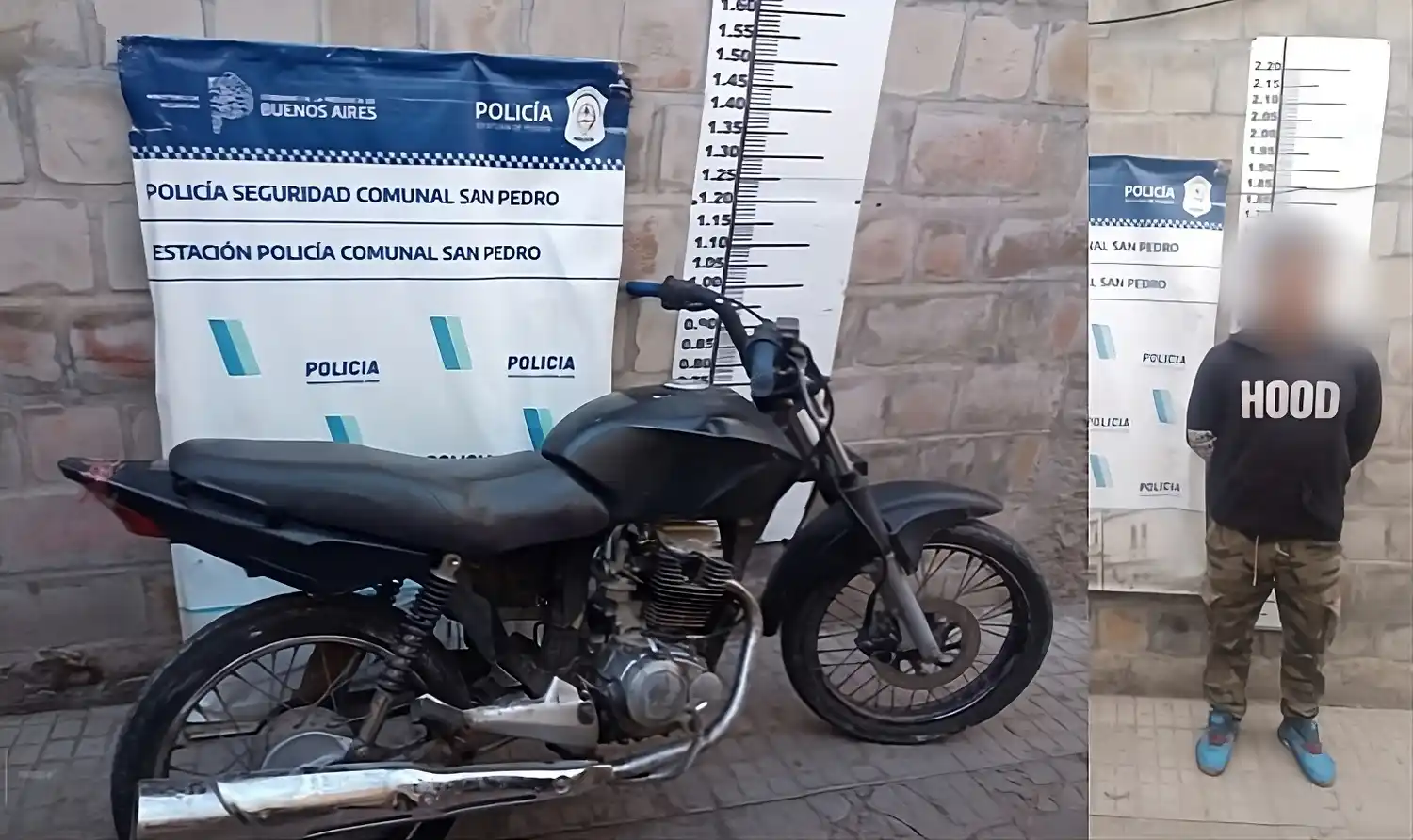 Se cayó de la moto y agredió a médicos y policías que fueron a asistirlo