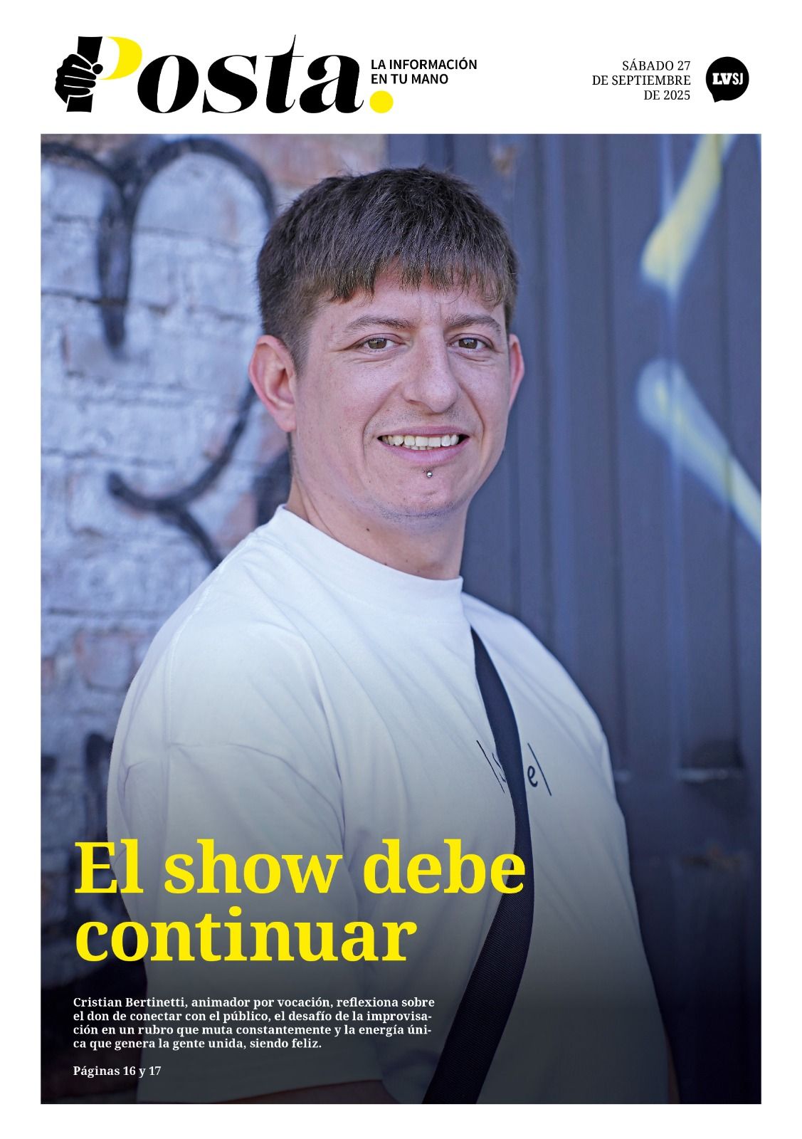 Cristian Bertinetti tapa posta