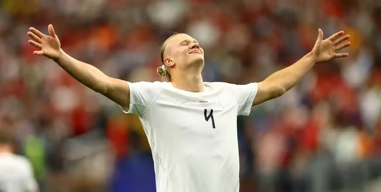 Erling Haaland puso el 2 a 1. Crédito: REUTERS/Hannah Mckay