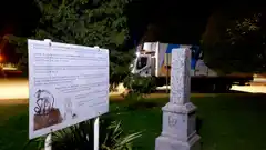 Se robaron el busto de Perón