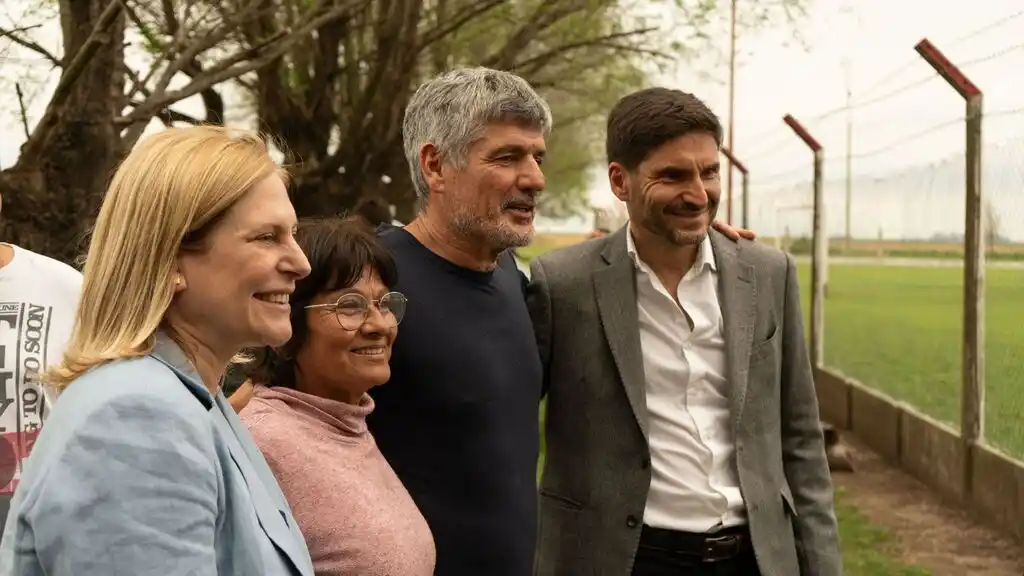 Pullaro y Scaglia en el Departamento General López