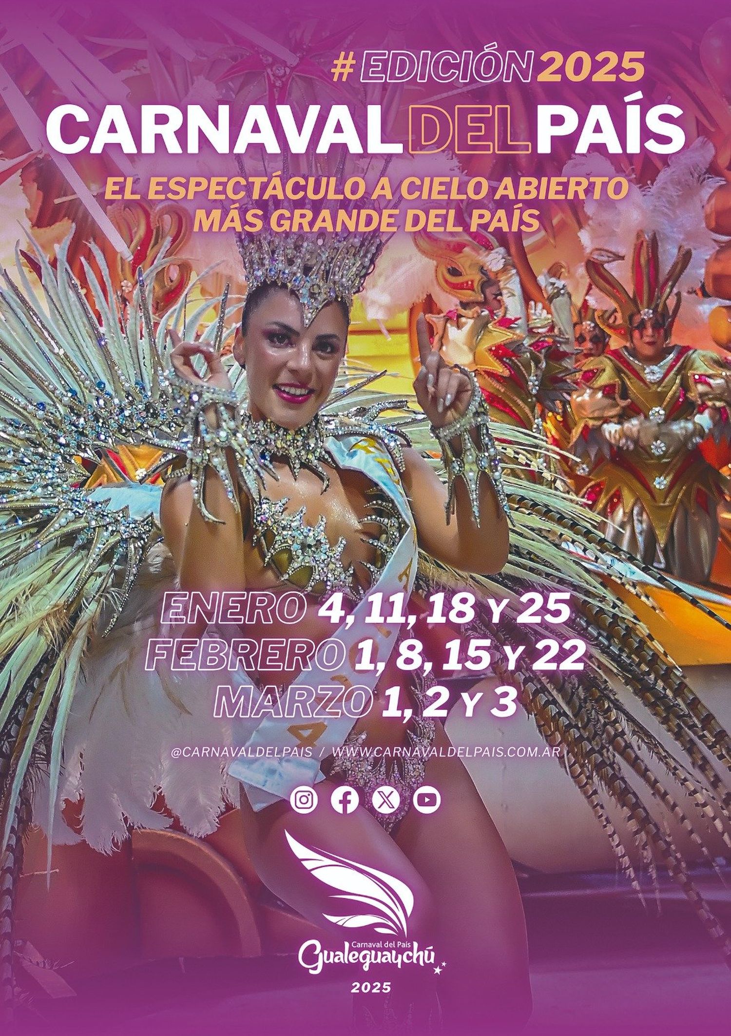 Se viene el Carnaval de Gualeguaychú: todos los detalles de la fiesta más colorida del país