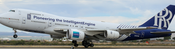 De banco de pruebas a pieza de museo: se retira el Boeing 747 de cinco motores de Rolls-Royce