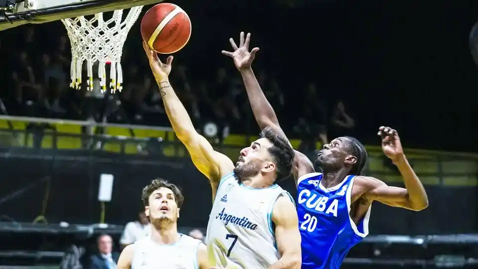 La Argentina goleó a Cuba por 105-49 en la clasificación al Mundial de Qatar 2027