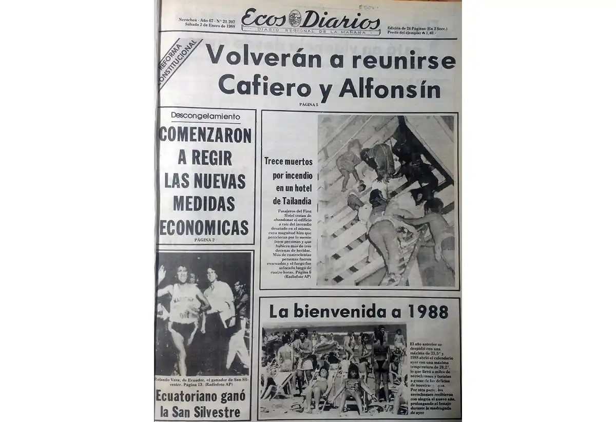 Sábado 2 de enero de 1988