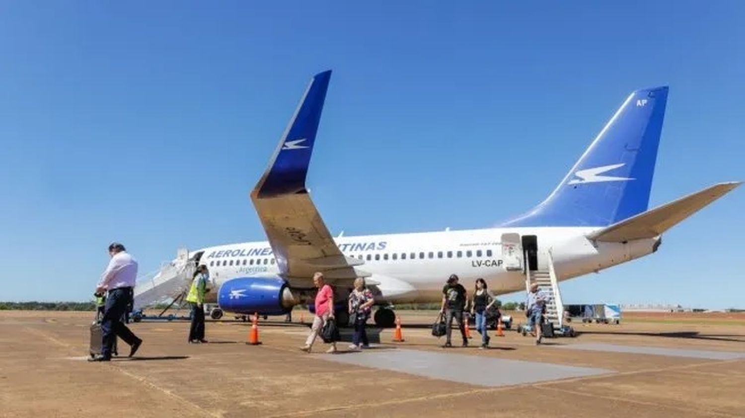 Un vuelo de Aerolíneas Argentinas debió aterrizar de emergencia 