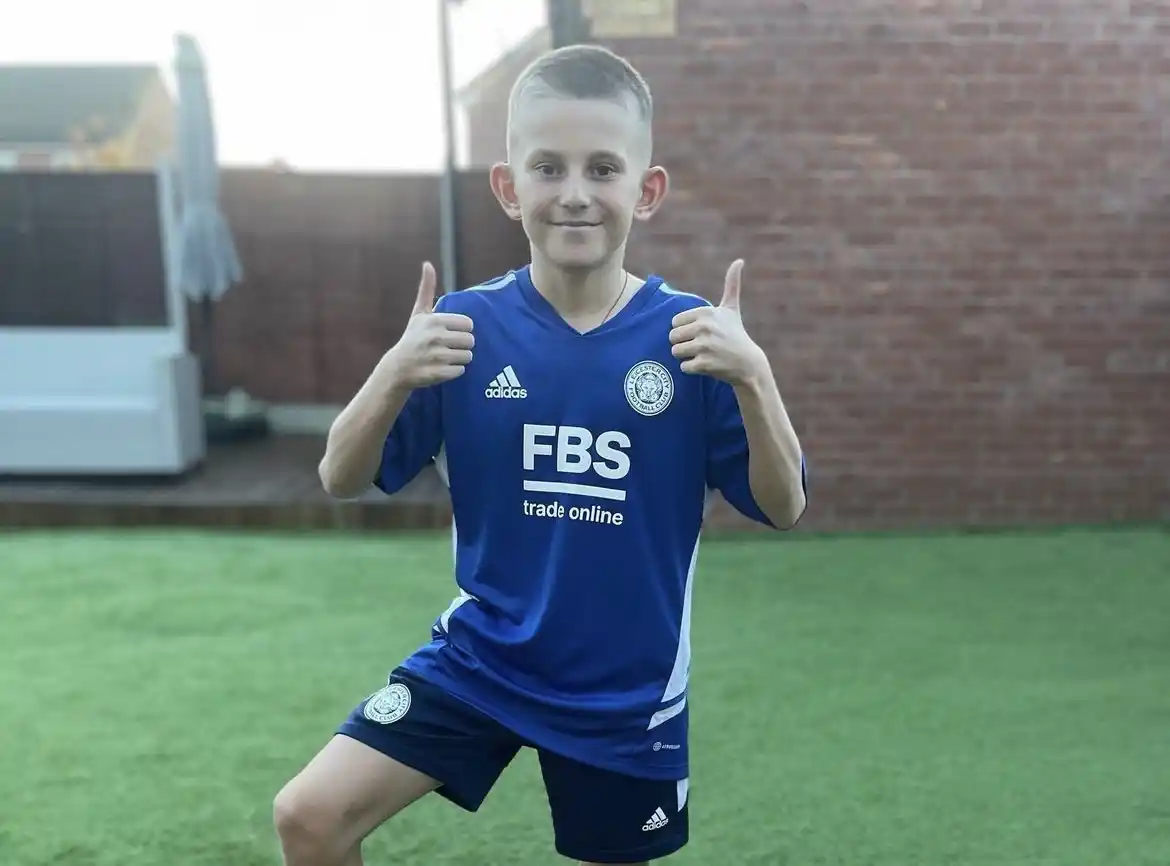 La joya del Leicester de tan solo 10 años que humilla a sus rivales