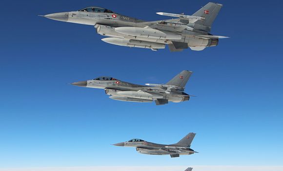 Dinamarca entregará los primeros F-16 a Ucrania en pocos meses