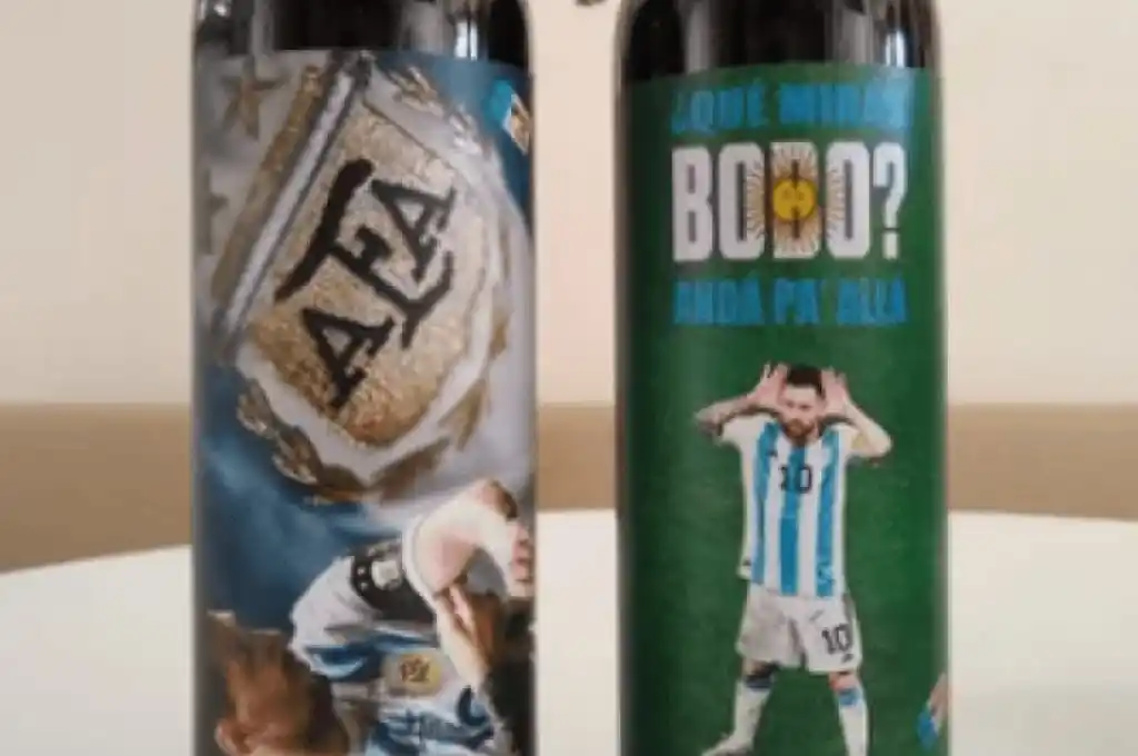 La icónica frase de Messi “¿Qué mirás bobo? Andá pa allá?” ya tiene su propio vino: cuánto sale