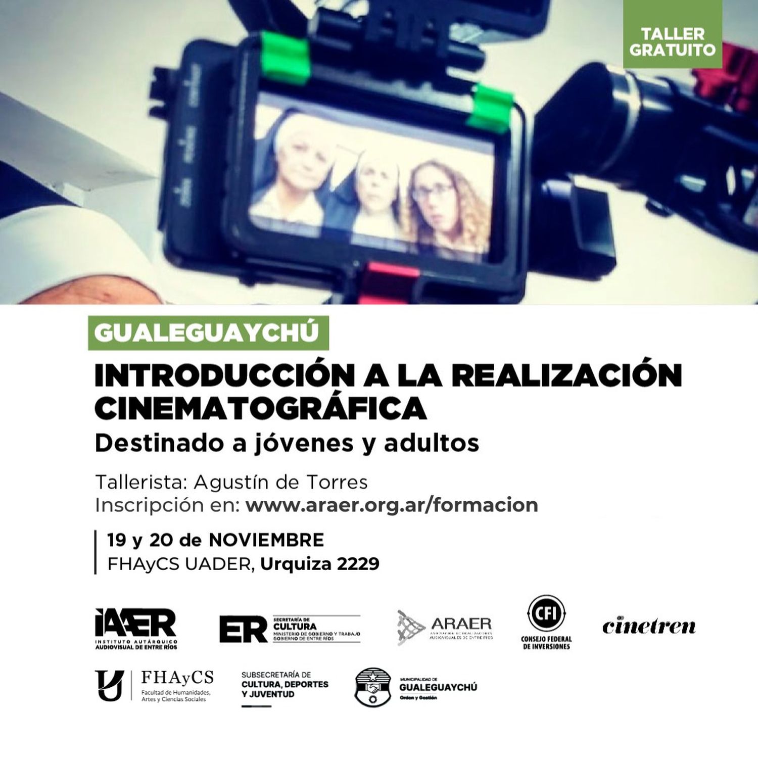 taller cine agustin de torres