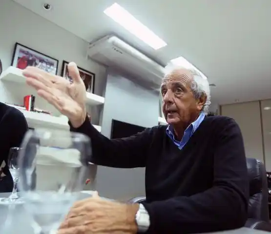Rodolfo DOnofrio y la chicana a Boca en el día de su cumpleaños 114

