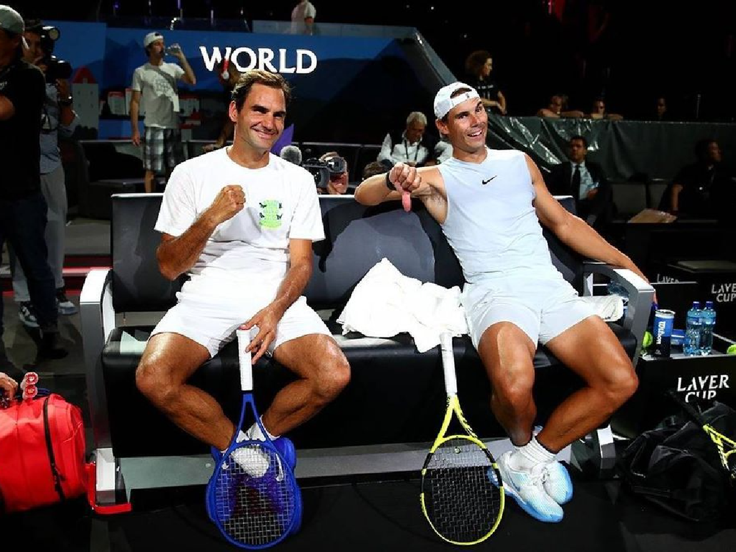 Federer y Nadal jugarán juntos la Laver Cup