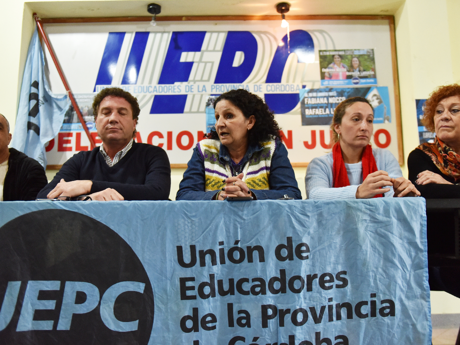 Uepc elige: la lista Celeste presentó sus propuestas