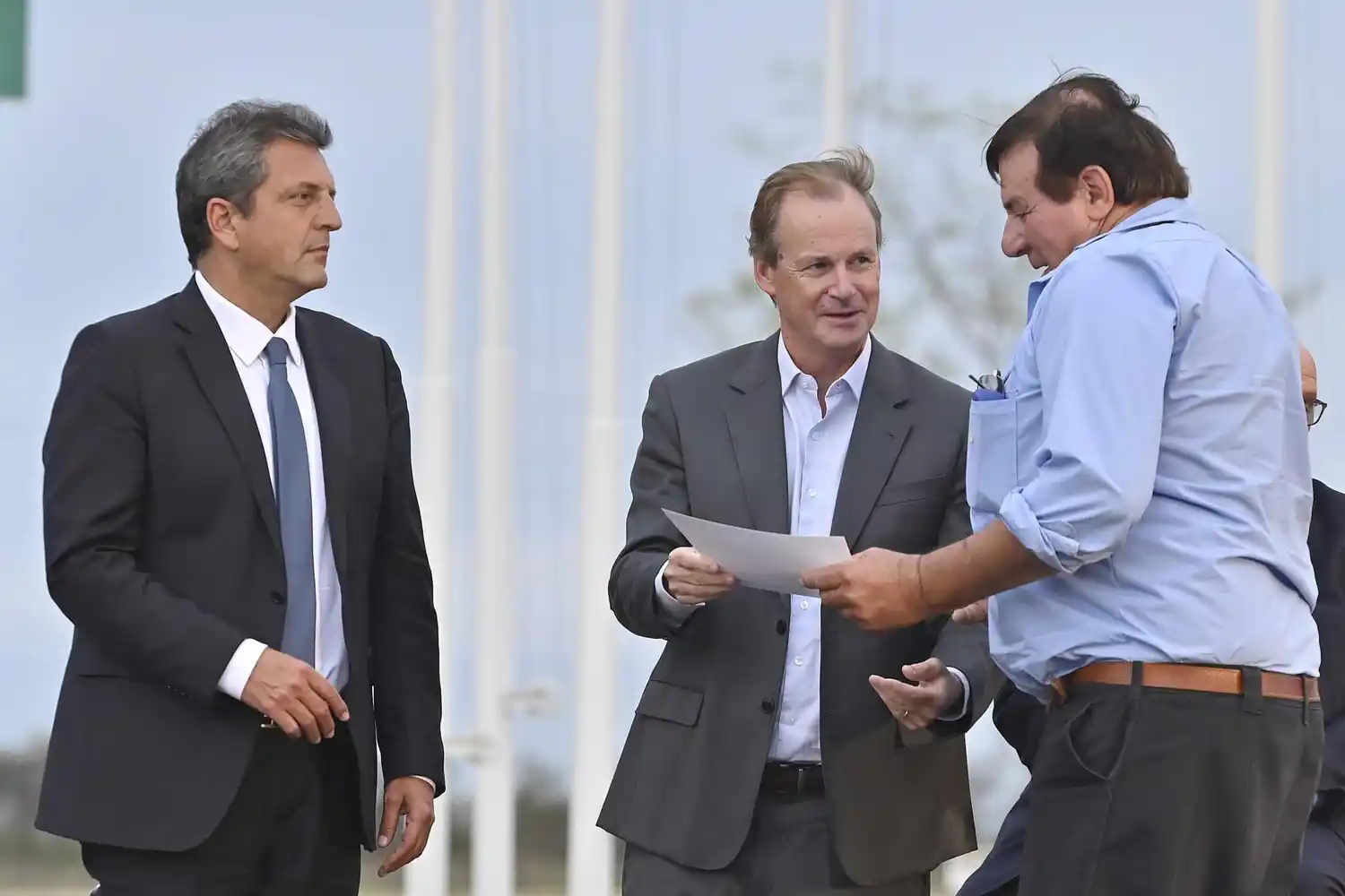 En detalle los aportes y el financiamiento para la producción que entregaron Bordet y Massa