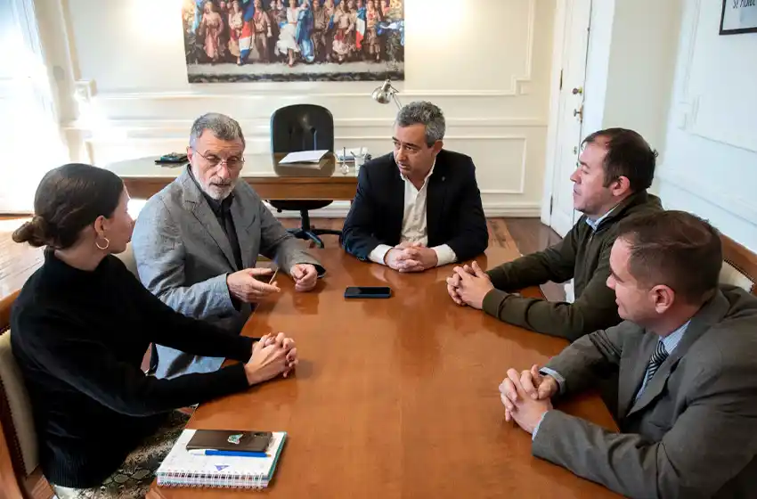 Seguridad: el ministro Rimoldi y el intendente Javkin se reunieron para coordinar acciones